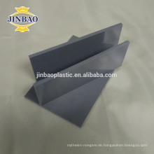 Jinbao grau pvc material 1,22 x 2,44 pvc Starre blatt für den bau